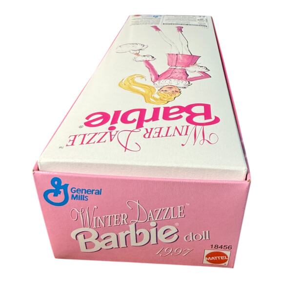 Winter Dazzle Barbie Doll Special Edition 1997 Mattel General Mills #18456 MINT! - Picture 7 of 8